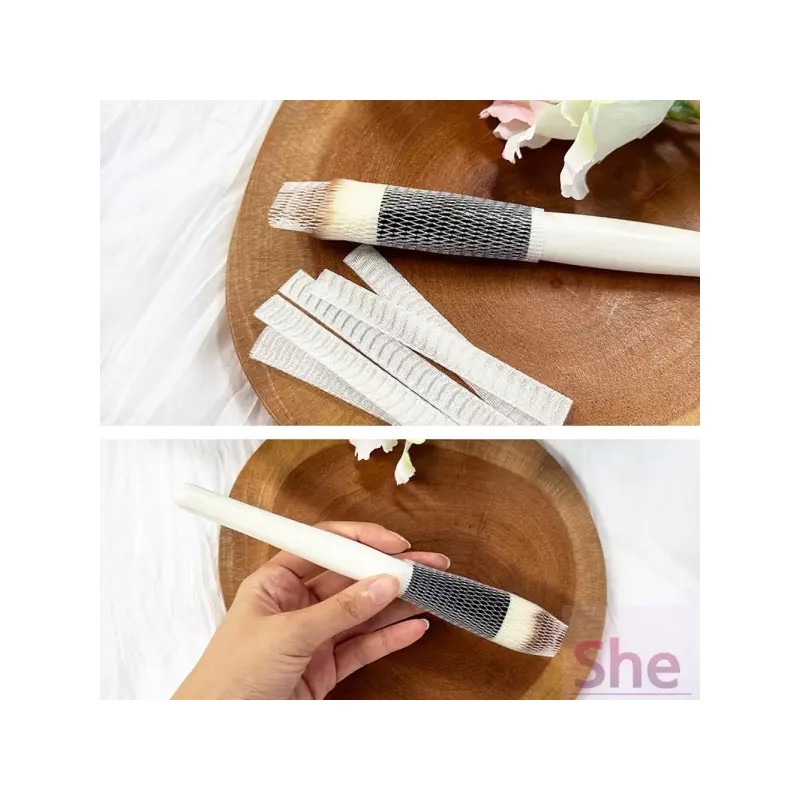 메이크업 브러시 보호망 20개입 손상방지 미술붓보관 Makeup Brush Protector Net