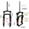 DONSP1986 20 inch x 4.0 Fat Tire Bike Fork, 1-1/8"