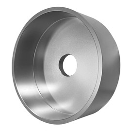 Wheel Balancer Large Truck Rim 7.5" Spacer Backing Plate Black - 40mm Shaft Coats Fits Accuturn, Bosch, CEMB,Coats,Corghi,FMC,Hofmann,Hunter, John Bean,Kwikway,Snap-On Models with 40mm Shaft (Sliver)