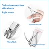 Cuticle Nippers Cuticle Remover Stainless Steel Nail Scissors Clipper, Stainless