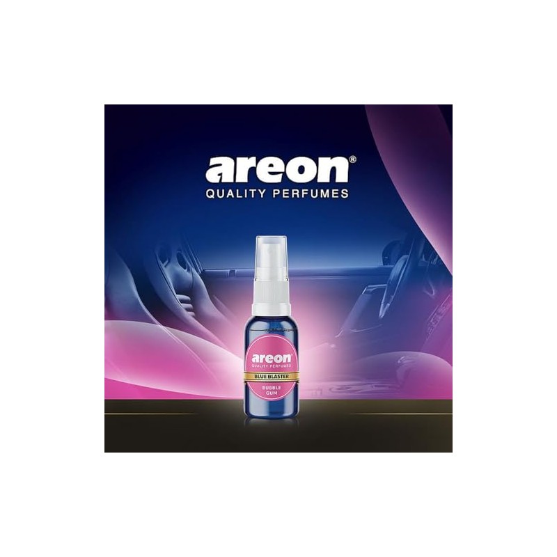 AREON Car Air Fresheners Spray Bubble Gum, Pack of 2