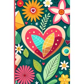 Love Pattern: Drawing Pad For Kids, Boys, Girls, Teens. Blank Paper For Sketching, Painting, Doodling, Writing Sketch Your World in This Sketch Book.