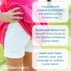 Wundershorts by Wee Ones Ruffle Modesty Cartwheel Shorts, 10-12Y, Light