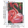 LYKEJI 5D Full Drill Diamond Painting Kit for Adults, Flamingo