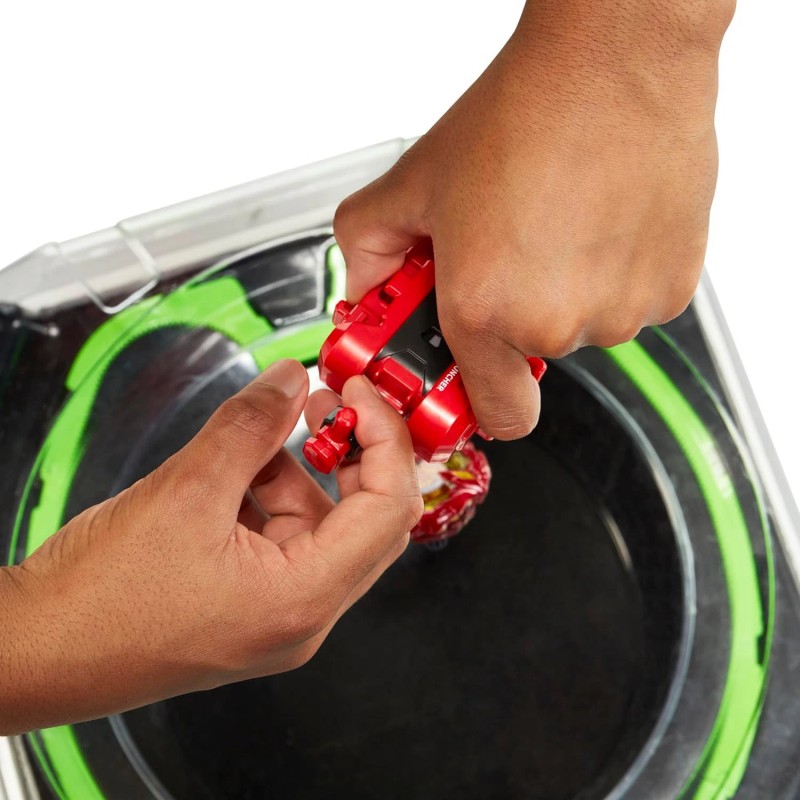 BEYBLADE X Soar Phoenix 9-60GF Deluxe String Launcher Set Right-Spinning
