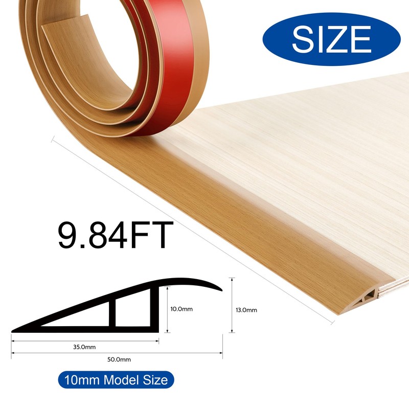 BNELL Floor Transition Strip Self Adhesive-PVC Carpet & Floor Edging