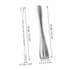 Ipetboom 1 Set Mojito Muddler Set Stainless Steel Ice Grinding