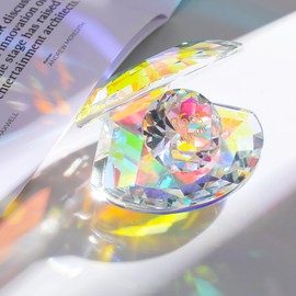 Crystal Shell Coral Wedding 35th Anniversary Romantic Gifts for Parents 35 Years Anniversary Presents Ideas for Couples Marriage Keepsake for Wife Party Decor Ornament