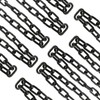 AKOLAFE 36.1 ft Long Black Chain Link 5/32" Heavy Duty