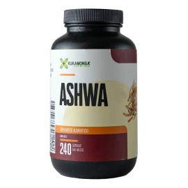 Ashwa | Adaptógeno | 240 Cápsulas | Calma Tu Mente Y Cuerpo Sin Sabor