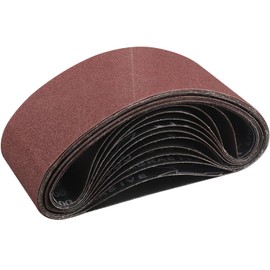 STEBRUAM Sanding Belt 100 x 560 mm,12PCS 100 Grit