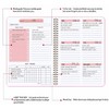 Moseem Weekly Planner Notebook, Undated A5 Planner Notebook Daily Planner