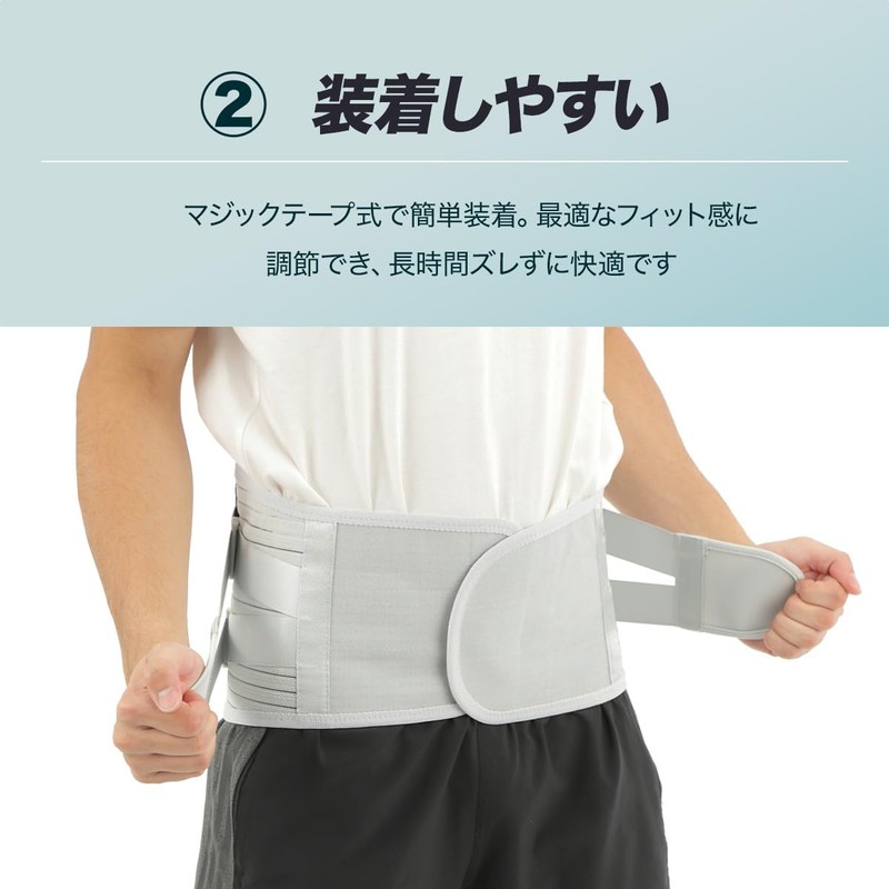 【整体師目線で考えた】 腰サポーター 姿勢 コルセット 二重加圧 メッシュ 立ち仕事 デスクワーク 男女兼用 (ブラック,