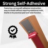 1/5 inch Height Floor Transition Strip, Self Adhesive Carpet Wood