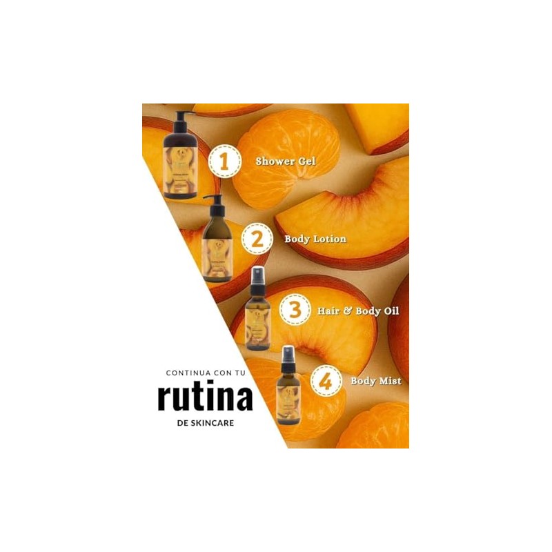 Oleum Vitae Kit Dúo Tropical Dream Mango Durazno Mandarina Crema