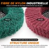 SI FANG 12.5 x 2.2cm Nylon Fiber Sanding Disc, 8