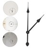 GRIRIW DIY Clock Mechanism Parts 5 Sets Metal Wall Clock