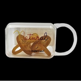 Natural Rubber Soother - Round - Small (Single)