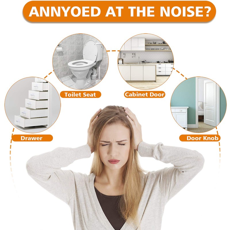 Non Slip Furniture Pads, Non Skid Rubber Pads 2 PCS