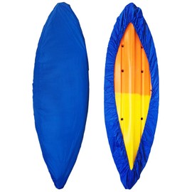 Relaxyee Kayak Cover Waterproof Kayak Canoe Cover Storage Dust Cover UV Protection Paddle Board Cover Fishing Boat Sunblock Shield for Outdoor Storage