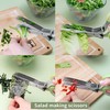 Yharnamite 3 Pcs Herb Scissors, 5 Stainless Steel Blade with