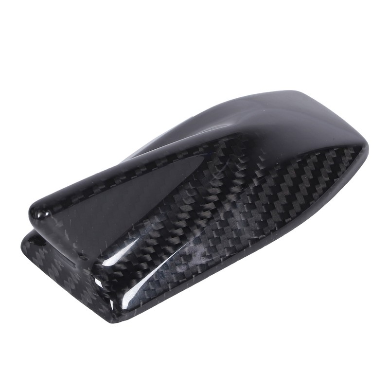 Carbon Fiber Roof Antenna Cover Auto Replacement Accessory Fit for