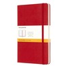 Moleskine Ruled Hard Cover Notebook - Scarlet Red - L/A5