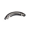 Vingtaine H7823-BK Barrette, Hair Clip, Color, Enamel, Oval Gloss, Office,