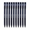 CLARO Trion+ Ballpoint Pens, BLACK, Medium Point (1.0mm), Pack of