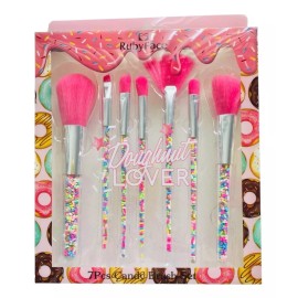 Rubyface Brochas Maquillaje Para Sombras Ojos Y Blush Set 7 Brochas