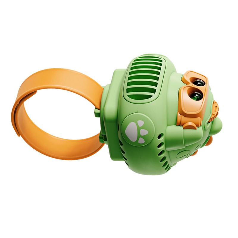 Dinosaur Projection Watch Fan Small Cartoon 3 Wind Speed Fan