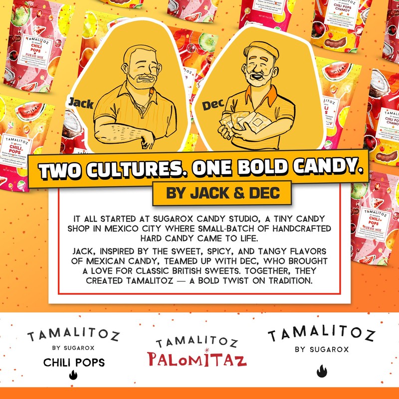 Tamalitoz Chili Pops – Spicy Mexican Lollipops with Chile, Lime