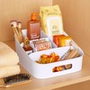YouCopia ShelfBin Adjustable Snack Bin, BPA-Free Divided Storage Basket for