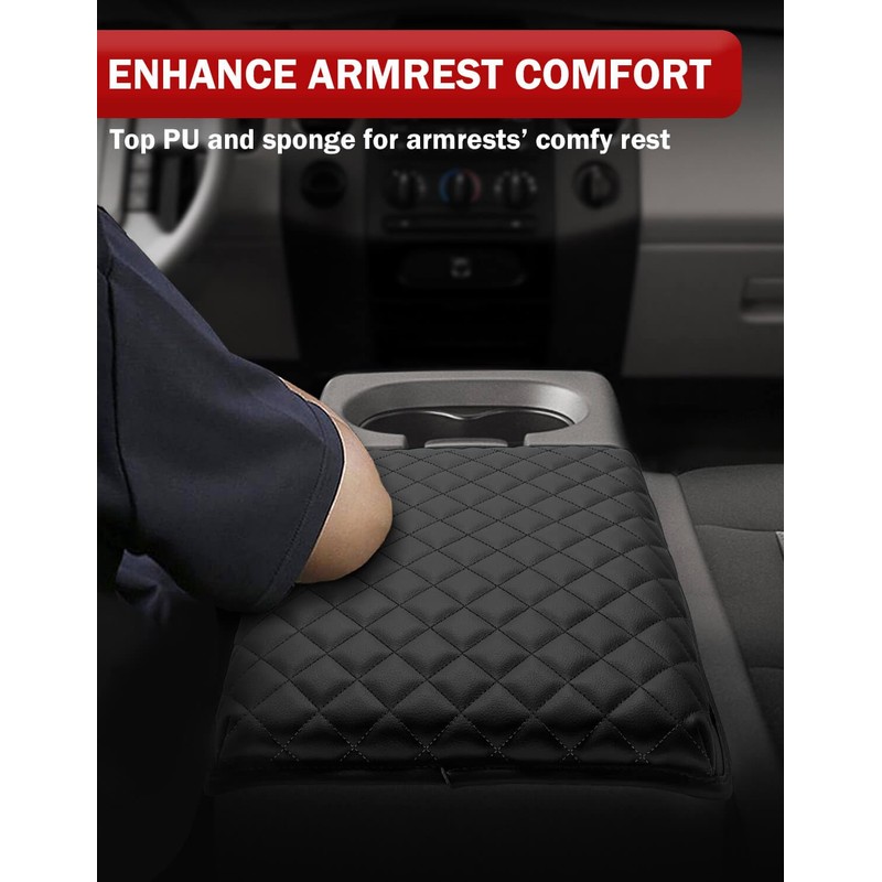 KBH Car Center Console Cover for Ford F150 2004-2010 40/20/40