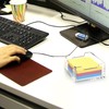 XQIGI Acrylic Sticky Note Holder for 3 x 3 Post