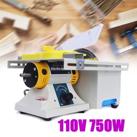 750W Mini Table Saw Blade Woodworking Cutting Polishing Carve DIY Cutter Machine, For DIY Engraving, Cutting, Polishing, Milling, Grinding, and Drilling