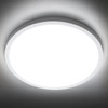 SunRider LED Flush Mount Ceiling Light Fixture, 6000K Cool White,