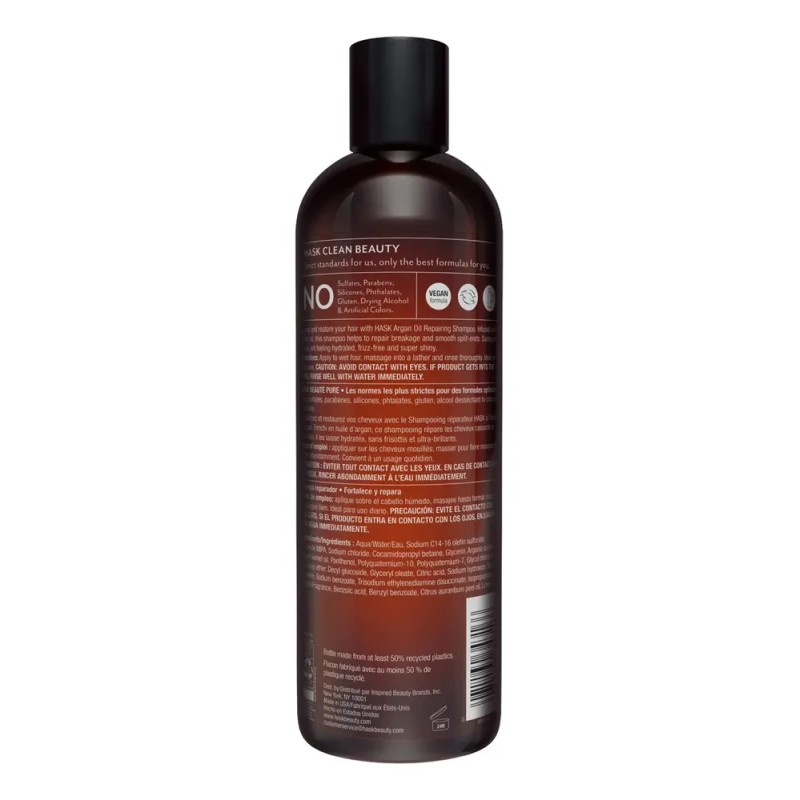 Hask Shampoo Argan Oil 355 Ml