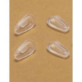 Kygear 2 Pairs Clear Silicone Replacement Nose Piece Compatible with Oakley Limit Switch/Sway Bar/Barrelhouse Sunglasses, Anti-Slip Silicone Rubber Nose Cushions Nose Guard Nose Pads