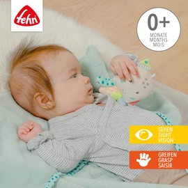 Fehn Cuddly Blanket Octopus - Cuddly Cuddly Blanket as Baby Blanket - Comforter & Crawling Blanket for Prams and Baby Seat - Ideal Comforter and First Blanket - for Babies from 0+ Months