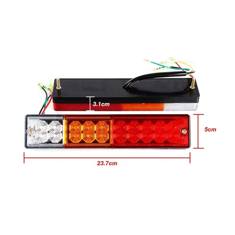 2 Luces Traseras de Marcha Atrás, 20 LED, Luz de