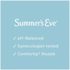 Summer's Eve Feminine Douche 2 Count pH Balanced Gynecologist Tested Cleanser