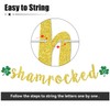 Let’s Get Shamrocked Banner-St. Patrick's Day Decorations, Shamrock Theme St.