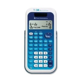 Texas TI-34MV 4-Line Dual Power Fraction Calculator