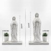 JXNCJXZG Virgin Mary Praying Statue 23.5 Inch, Religious Outdoor Statue