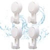TAILI Bathroom Suction Hooks with Vacuum Suction Cups- No Drilling