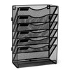 EasyPAG Wall File Holder Organizer 7 Tier Mesh Hanging Wall