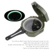 Hiking Compass, Waterproof Professional Military Compass Outdoor Survival Compass with
