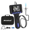 Two-Way Articulating Borescope with Light, Industrial Endoscope Camera with 0.24in/6.25mm