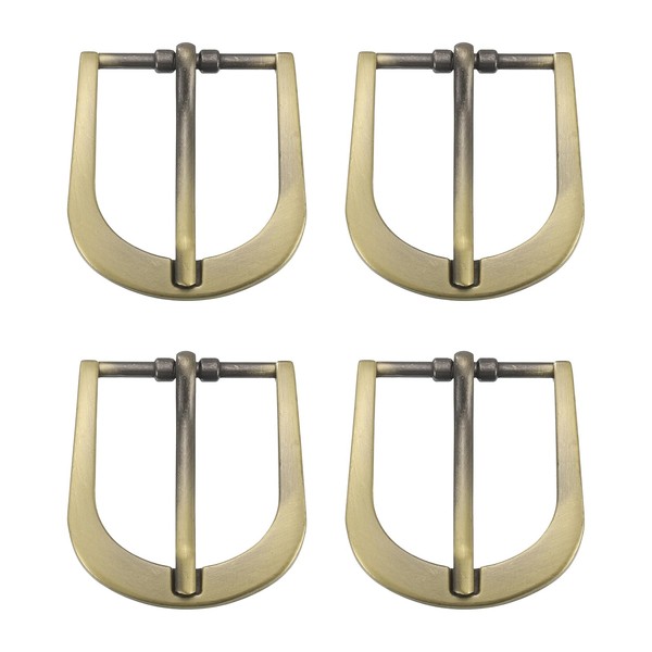 SUIKIHUM 4 Pack Metal Roller Buckles, 1" Adjustable Roller Buckle